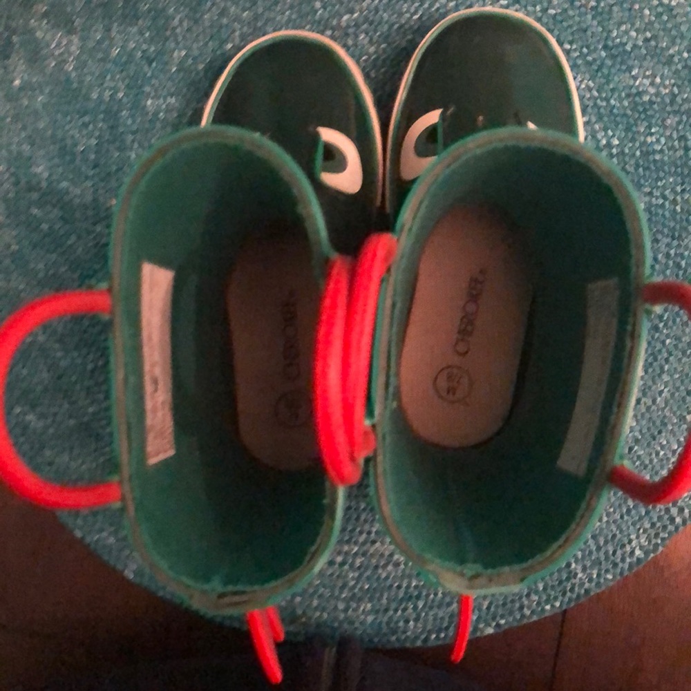 Target Kids Rain Boots M 7/8 - Picture 6 of 6